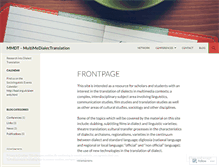 Tablet Screenshot of mmdtgroup.org